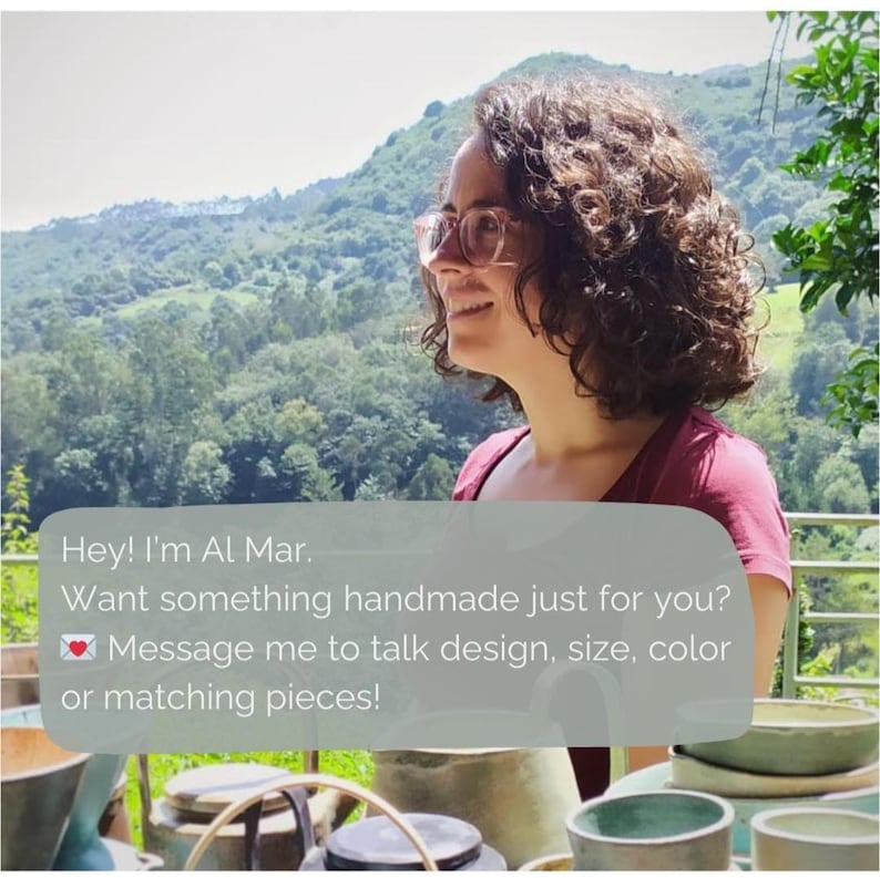 Personalized handmade ceramic pieces created upon request, ideal for tea lovers, collectors, or anyone who appreciates rustic minimalism. This listing lets you order one or multiple items designed with natural tones and wabi-sabi imperfections, offering an authentic slow living aesthetic for conscious gifting, kitchen styling, and meditative daily moments.