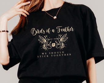 Birds of a Feather Tee or Long Sleeve Shirt: Fan-Made Billie HMHS Concert Gift for Billie Fan