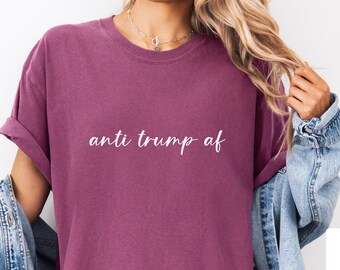 Anti-Trump AF Shirt: ICE Out Minneapolis, Subtle F*ck Trump, Melt ICE, Political Humor Tee, Comfort Colors 100% Cotton