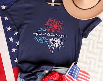 Foxtrot Delta Tango July 4th, Subtle Anti-Trump Protest Shirt, Patriotic USA Resistance, Bella + Canvas