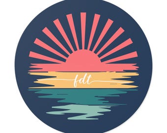 FDT Sticker, Anti-trump Anti-maga Car Sticker, Democrat Feminist Stickers FDT Laptop Decals, Resist Protest Sticker, Hands Off Protest Decal