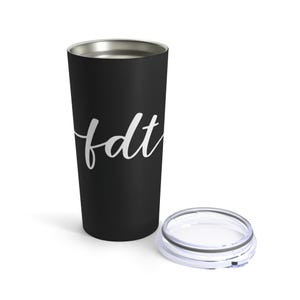 FDT Tumbler, Subtle Anti-Trump Travel Mug, No Kings Anti-Maga Coffee Mug, Hands Off Protest Rally, 50501 Indivisible, Subtle Feminist Gift