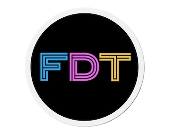 FDT Magnet: Anti-Trump Protest Vinyl Magnet