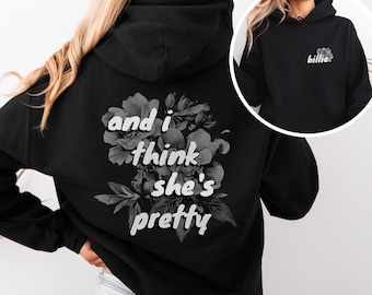 Billie 'Skinny' Lyrics-hoodie: door fans ontworpen concerthoody HMHS