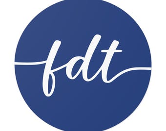 Naklejka FDT (6 kolorów): humorystyczny protest i opór przeciwko Trumpowi, wodoodporna