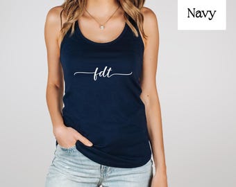 FDT Tank Top: Subtle Anti-Trump Resistance, Protest Humor, Feminist Apparel