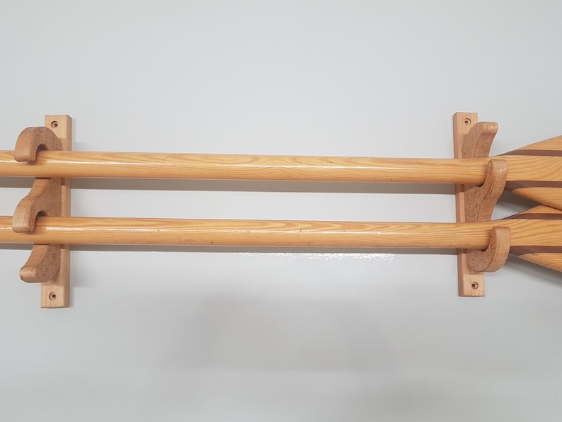 Wooden Wall Holder Rack Hanger Oars #1 - Etsy