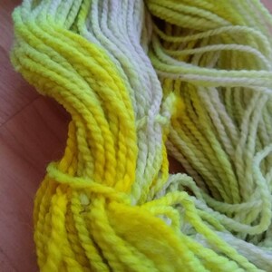 Limited edition hand dyed yarn DK weight approx 275 yds image 3