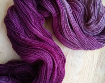 Limited-edition hand dyed sock yarn - fingering weight - approx 400 yds - NY