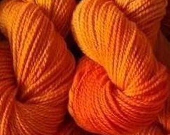 Limited-Edition hand dyed yarn - DK weight - approx 275 yds - WI/NY