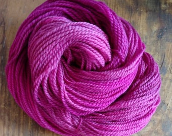 Limited-Edition hand dyed limited edition yarn - DK weight - approx 275 yds - WI/NY