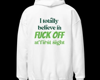 Antisoziales sarkastisches Hoodie: Introvertiertes Dark Humor Sweatshirt