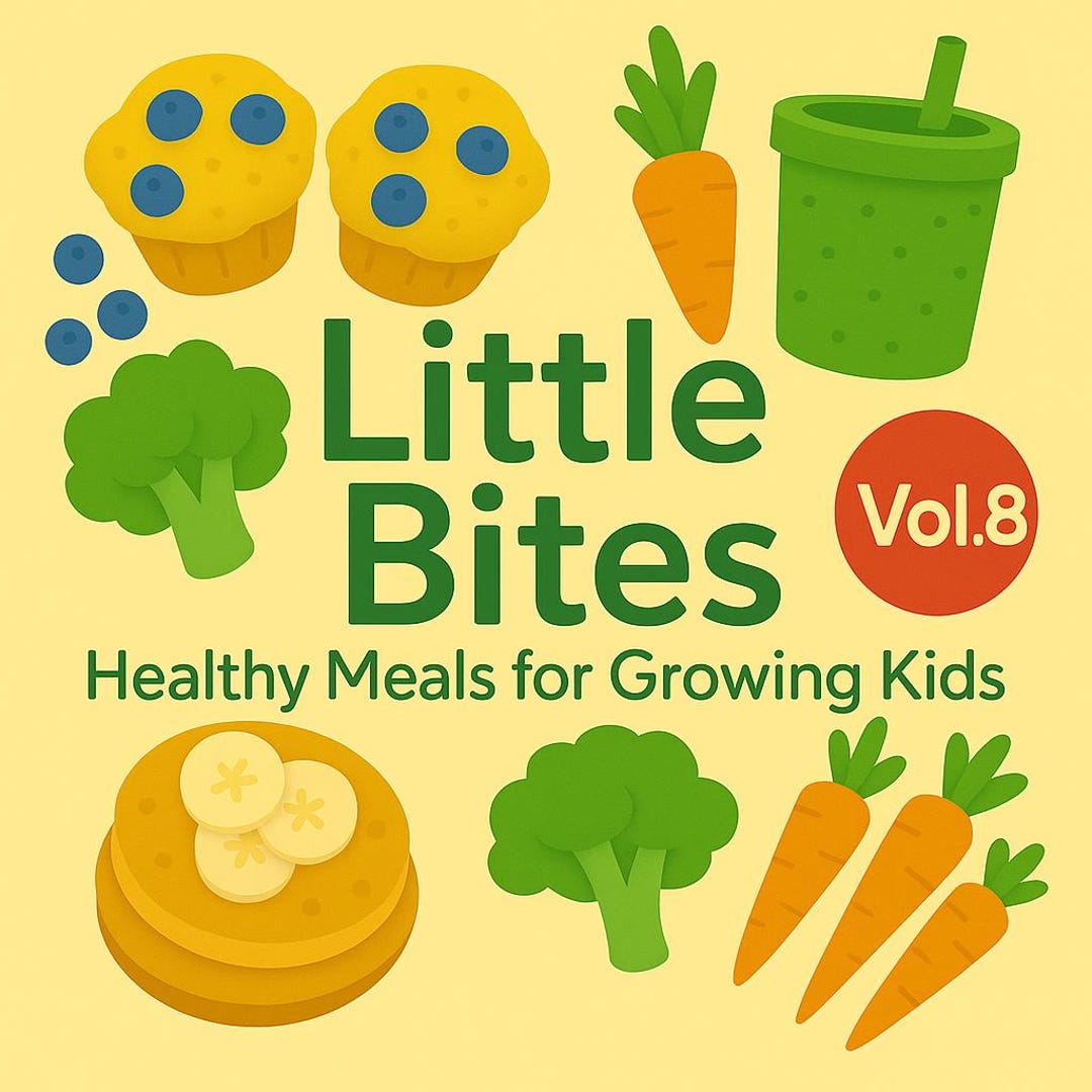 50 Easy Recipes for Kids Vol. 8 | Printable Family Cookbook (PDF) - Etsy