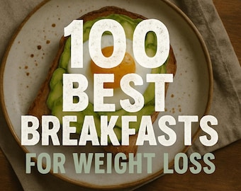 100 przepisów na śniadania wspomagające odchudzanie | Książka kucharska bogata w białko (PDF)