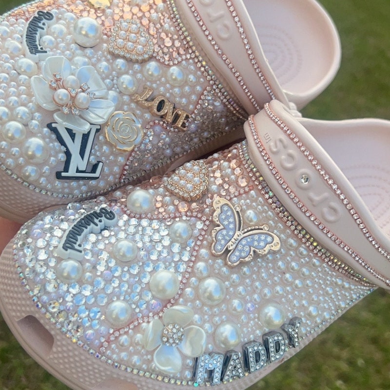 bling crocs