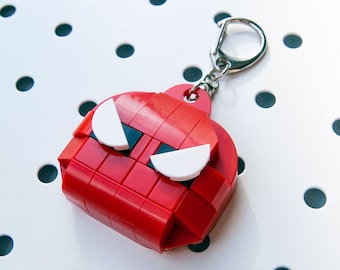 Sac à dos personnalisé avec personnage de super-héros de film d'anime de bande dessinée, breloque pour sac à main fabriquée avec de véritables blocs de construction, cadeau parfait pour les fans de LEGO