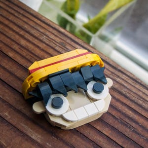 Custom Cartoon Character Magnet Made with Building Blocks for Locker Decor, Fridge, Whiteboard, Souvenir, Party Favor, Gift for LEGO Fans