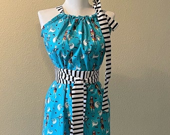 Adult Ladies and Woman size, Nightmare Before Christmas Inspired Dress, XS - 4X