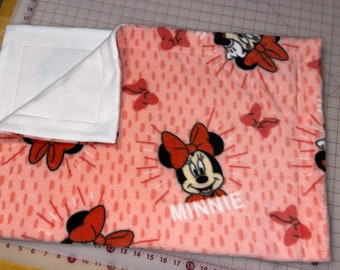 Minnie Mouse double sided Fleece blanket, baby blanket