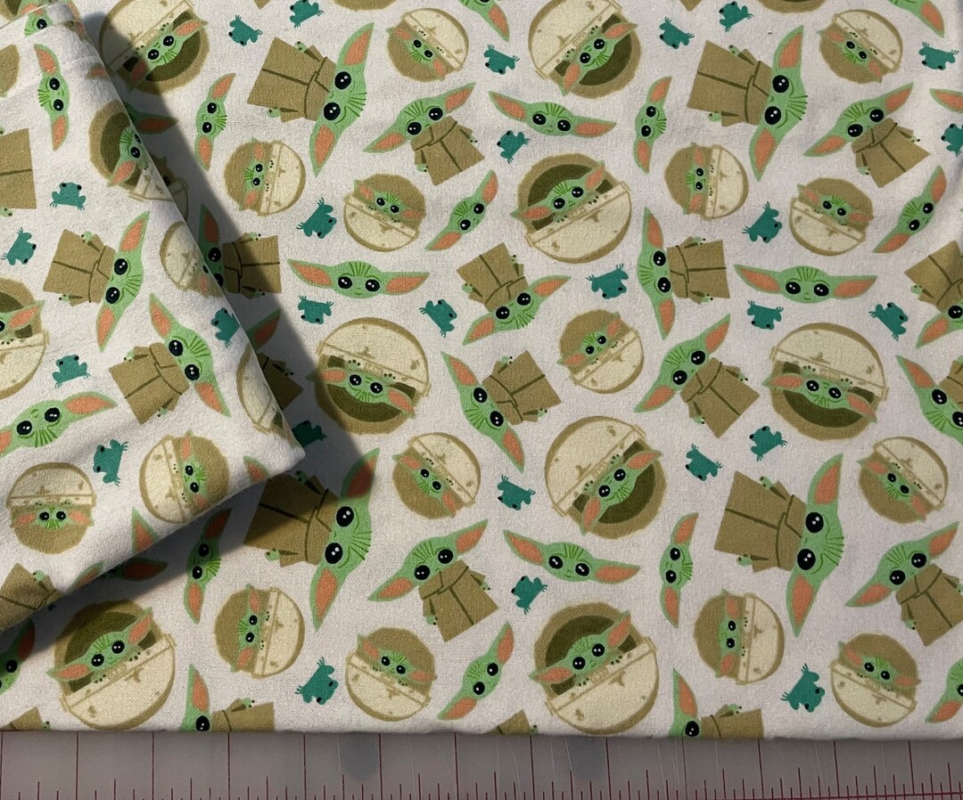 Baby Yoda Pocket FLANNEL Pillowcase Standard Size Pillowcase Etsy Canada