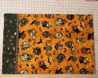 Orange and Brown Steampunk standard size pillowcase
