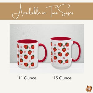 Subtle Fuck Trump Mug | Anti MAGA Democrat Gift | Political Activism Coffee Cup | Liberal Feminist Mug | FDT | Resist Fascism Strawberry Mug