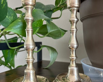 Pair of Brass Candlesticks