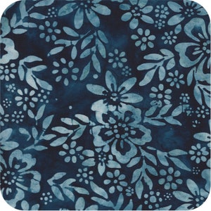  Robert Kaufman Artisan Batik Totally Tropical Hibiscus, Fabric  by The Yard (Lagoon) : Arts, Crafts & Sewing