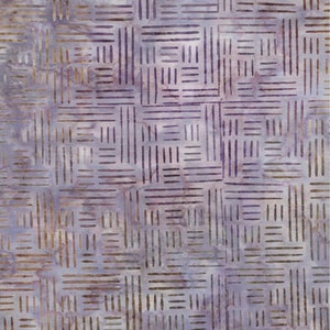 Tartans batik cotton quilting sewing fabric by Lunn Studios for Robert Kaufman Fabrics - 1/2 yard - #AMD-9484-22 Violet
