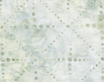 Elemental Collection - Dotty Dot - batik cotton quilt sewing fabric by Lunn Studios for Robert Kaufman Fabrics - 1/2 yard - #12259 34 Sage