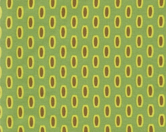 Bijoux quilt fabric by Heather Bailey for Free Spirit Fabrics - 1/2 yard cut - # HB11 Green