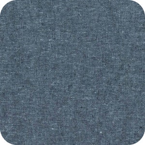 Essex Yarn Dyed by Robert Kaufman Fabrics - 1/2 yard cut - # E064-412 Nautical