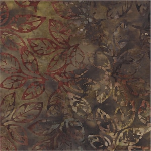 Woodland by Lunn Studios for Robert Kaufman Fabrics batik quilt fabric- 1/2 yard cut - # AMD-12223-164 Cider