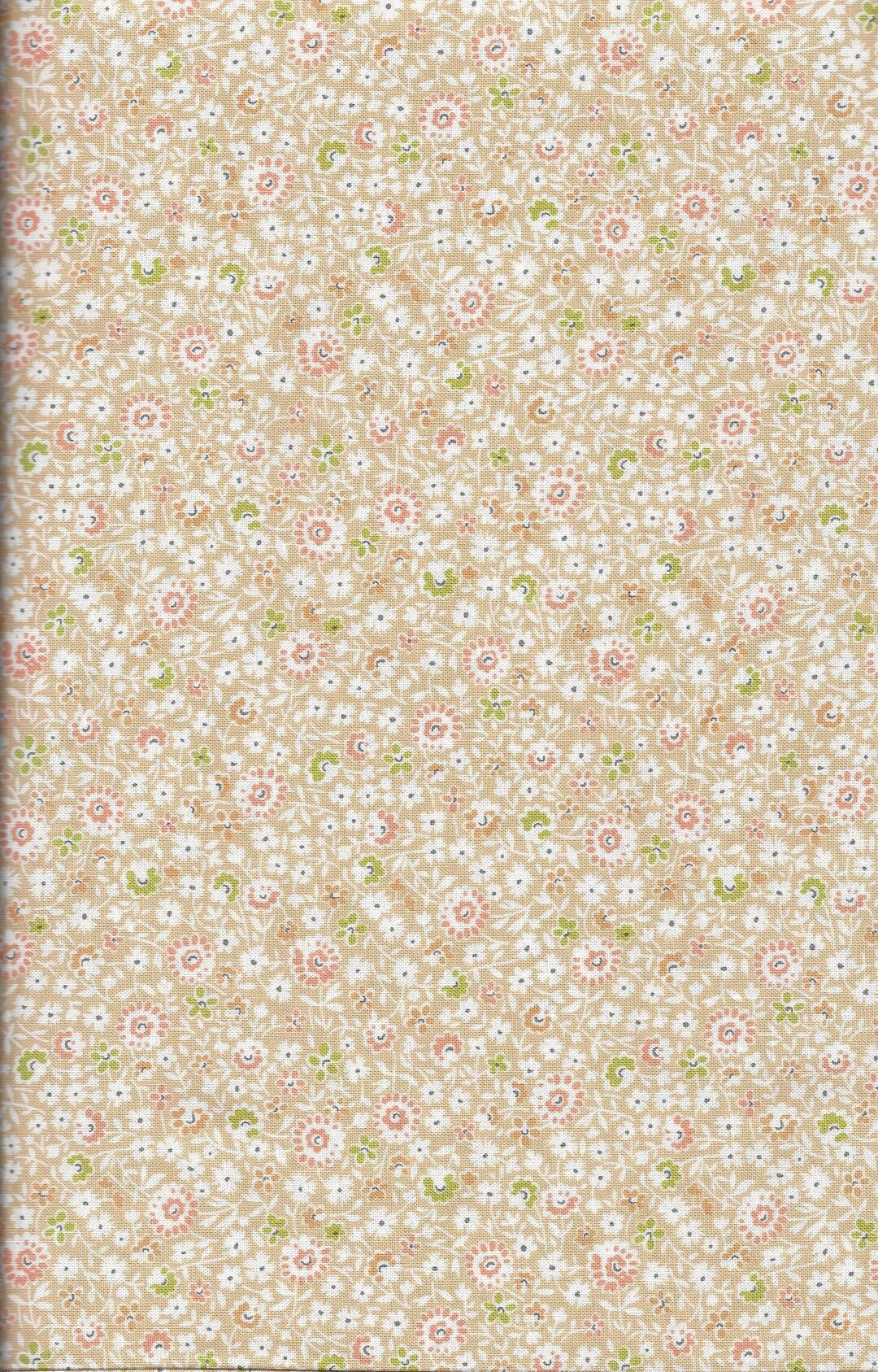 Cinnamon and Cream Quilt Fabric by Fig Tree Quilts for Moda Fabrics - 1 ...