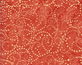 Myrrh Mist batik cotton quilting and sewing fabric by Batik by Mirah for Parkside Fabrics - 1/2 yd cut - #MM-12-3245