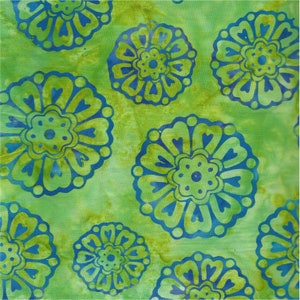 Cassie Batiks cotton quilting and sewing fabric by Lunn Studios for Robert Kaufman Fabrics - 1/2 yard cut - #AMD-12232-50 Lime