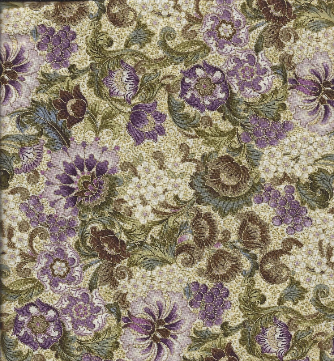 Florentine Quilt Fabric by Peggy Toole for Robert Kaufman Fabrics 1/2
