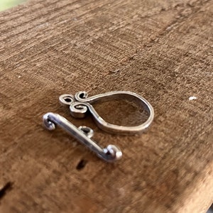 Sale Toggle Artisan Sterling Large Curly Closure