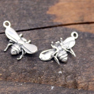 ONE Bee Charm Sterling Silver Bumble Bee