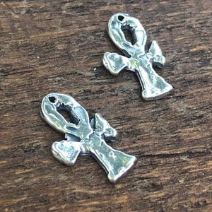 Ankh sterlingzilver klein rustiek CH114