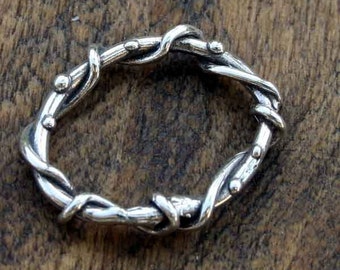 Link large twisted Sterling Silver /LL166