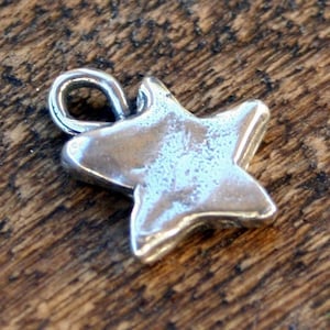 Star Charm Sterling Silver Artisan Handcrafted 001/CH420