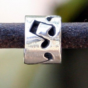 Music Bead Sterling silver Music Notes Slide /32027s