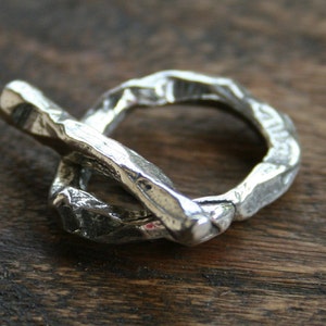 Toggle Heavy Sterling Silver
