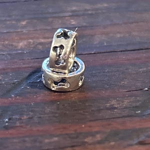 Scivolo a forma di osso di cane in argento sterling