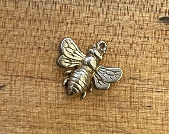 Bee Charm Bronze Bumble Bee