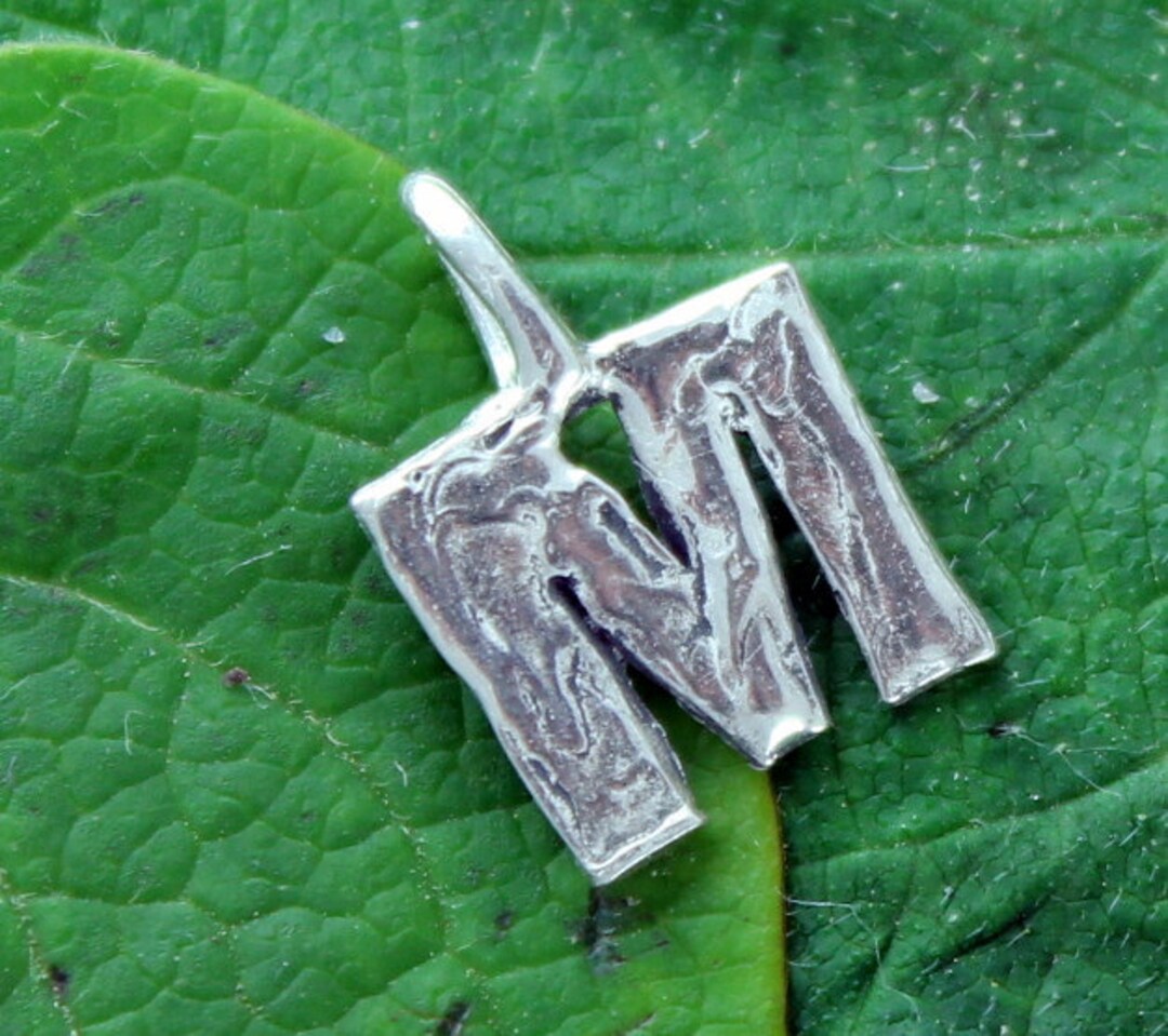 Collana con iniziale grande in argento - Gioie Gioielli SrlS