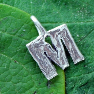 Letter Charm Initial Charms Little Sterling Silver Letters