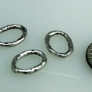 Ovala hängringar i sterlingsilver 003/OR75