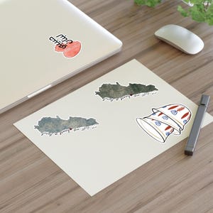 Lebanon Sticker Sheet: I Love Lebanon Collection, Travel Stickers